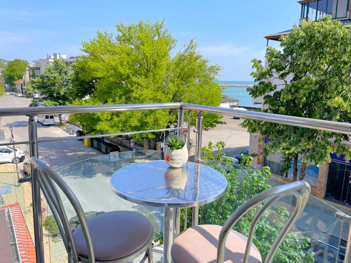 Family Hotel Morska Zvezda Balchik Exterior foto